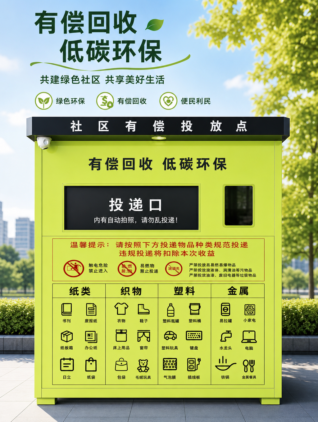 高校园区智能回收柜投放，后勤处先厘清这四类差异